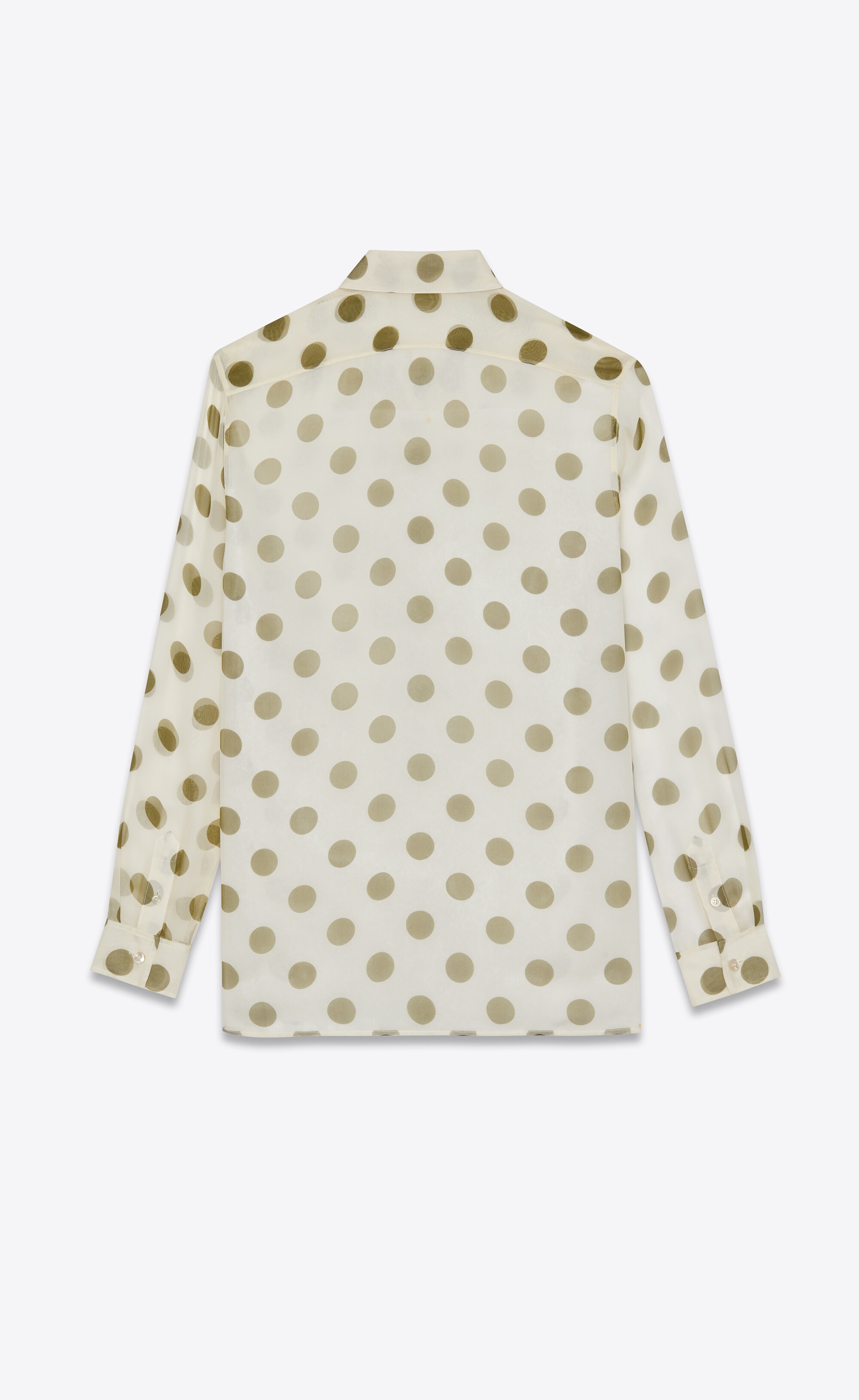 shirt in dotted silk muslin - 2