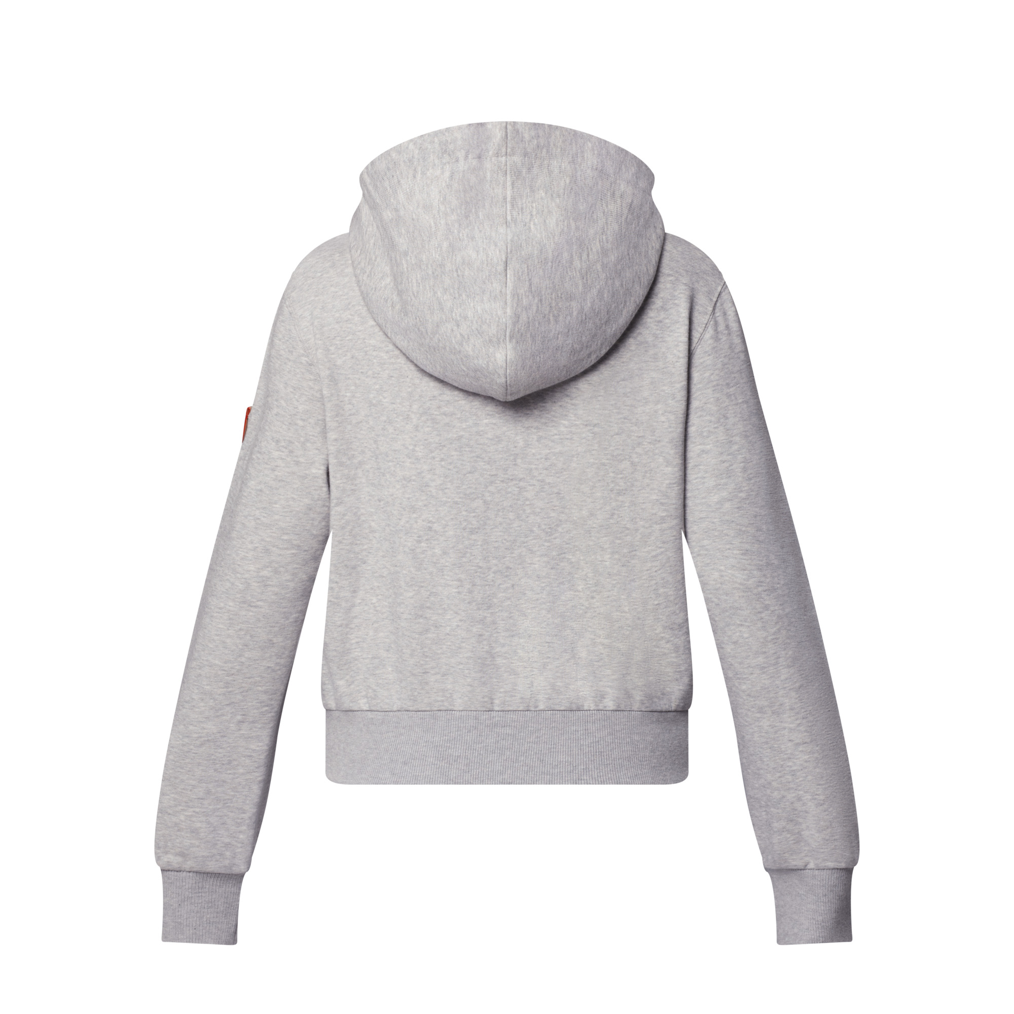 Leather Accent Hoodie - 3