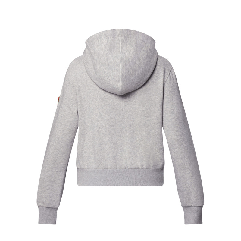 가죽 악센트 Hoodie 3