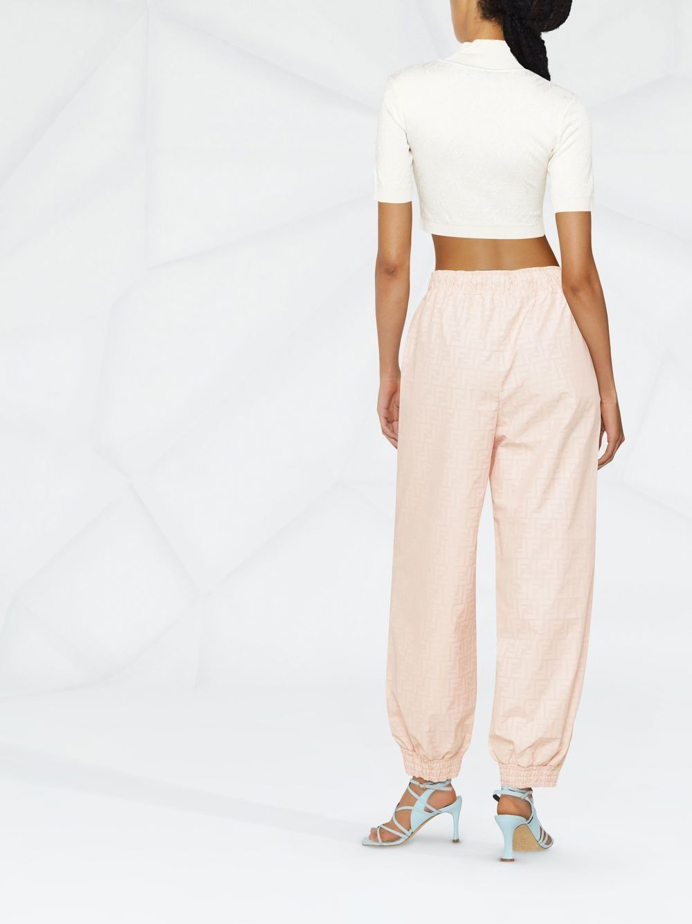 straight-leg track pants - 3
