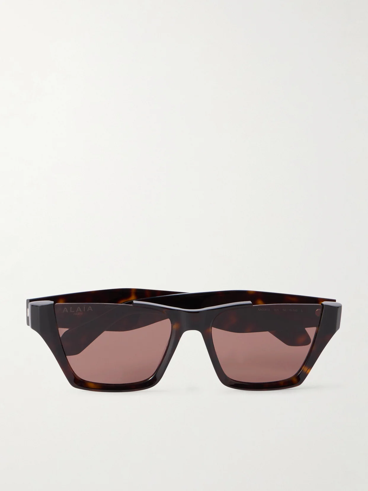 Square-frame Tortoiseshell Acetate Sunglasses - 1