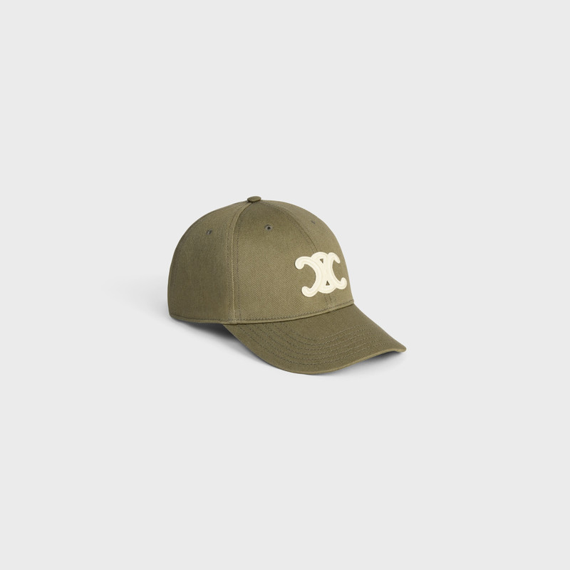 triomphe baseball cap IN COTTON DRILL 1