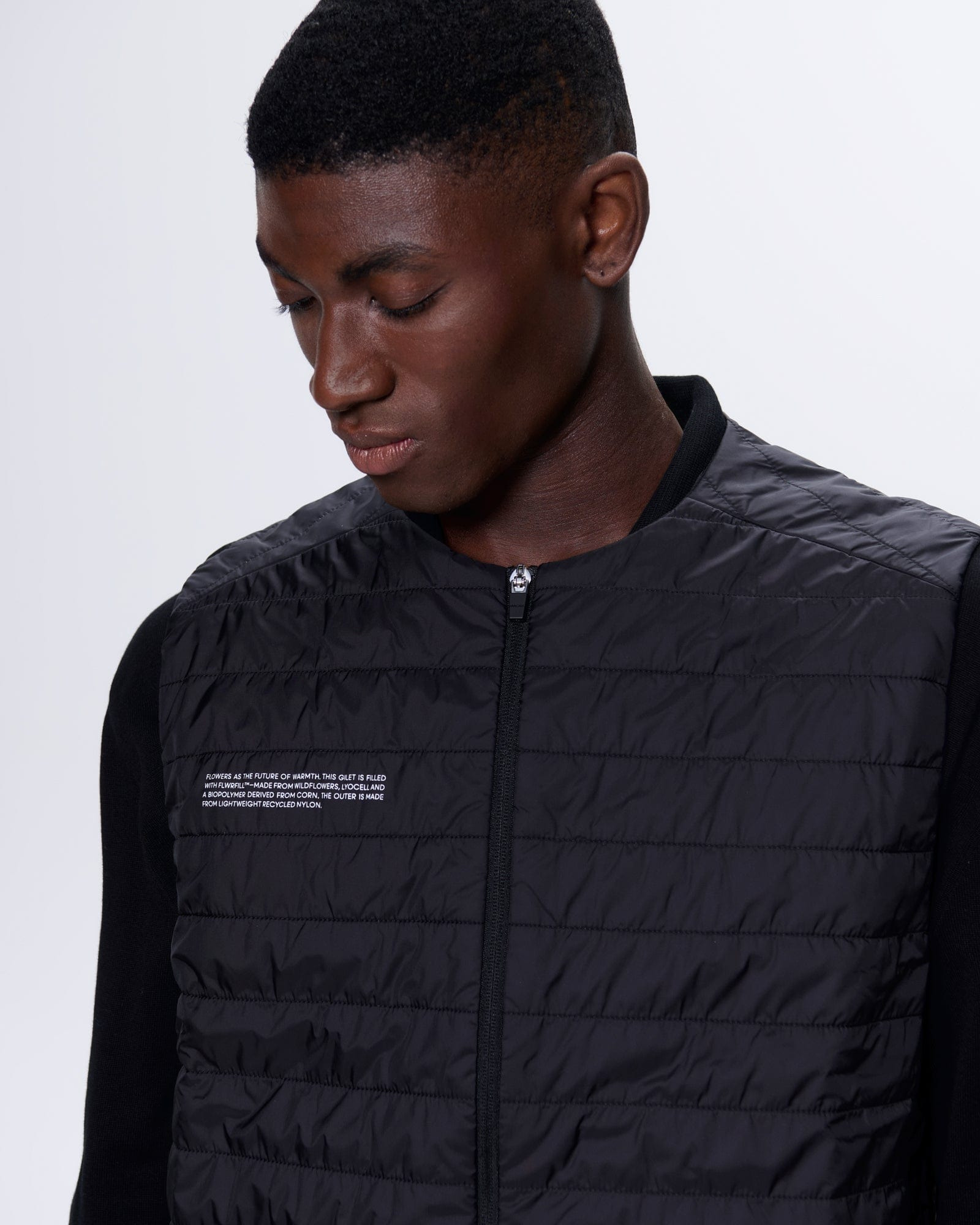 Mens Flower-Warmth Lite Gilet - Black - 4