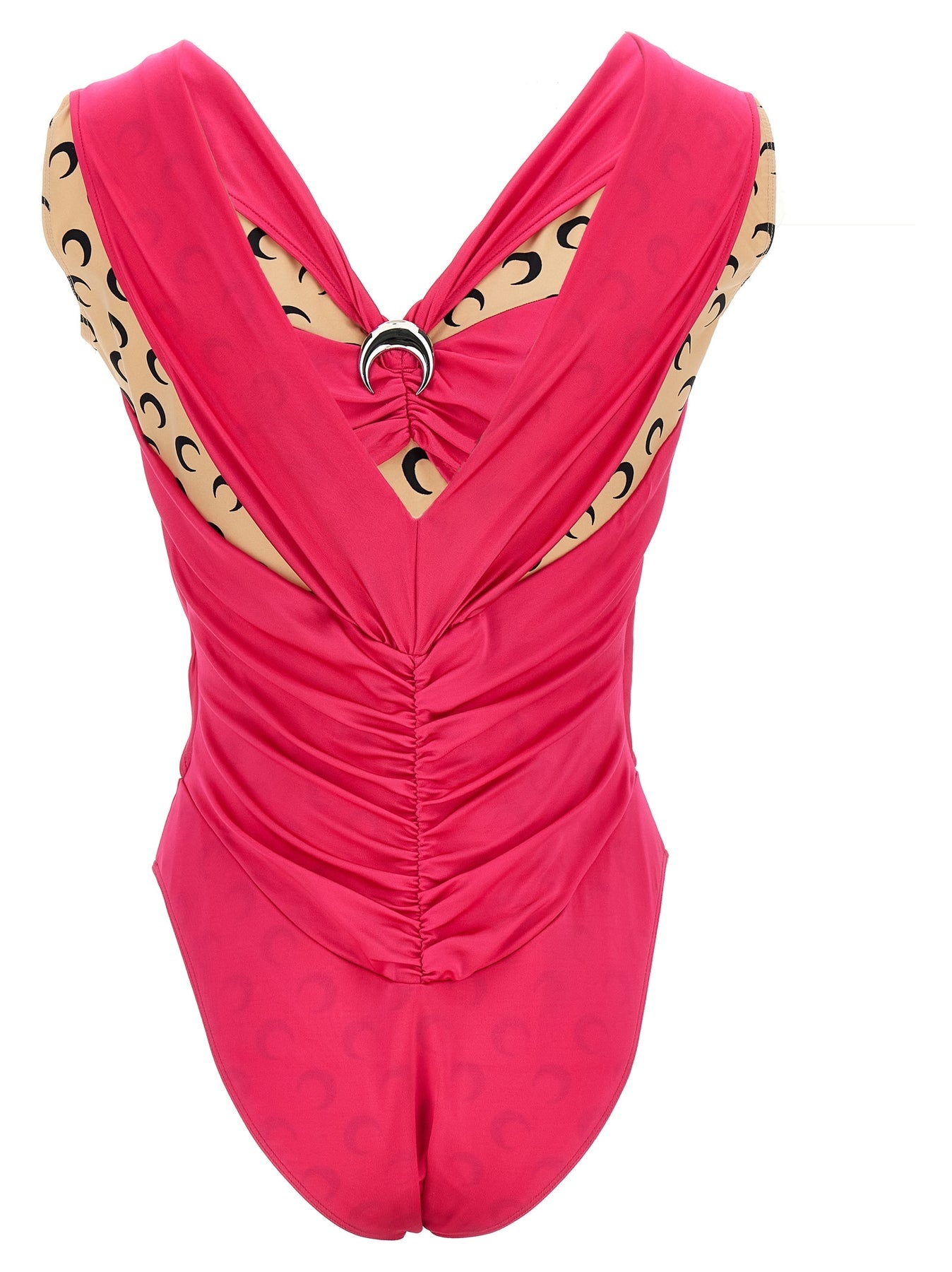 インナー・ルームウェアその他 MARINE SERRE Logo bodysuit Fuchsia WTO393 Marine Serre Logo Bodysuit Underwear, Body Fuchsia