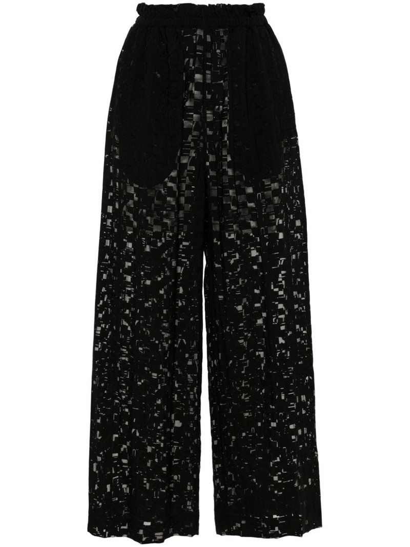 Waybill semi-sheer trousers 1