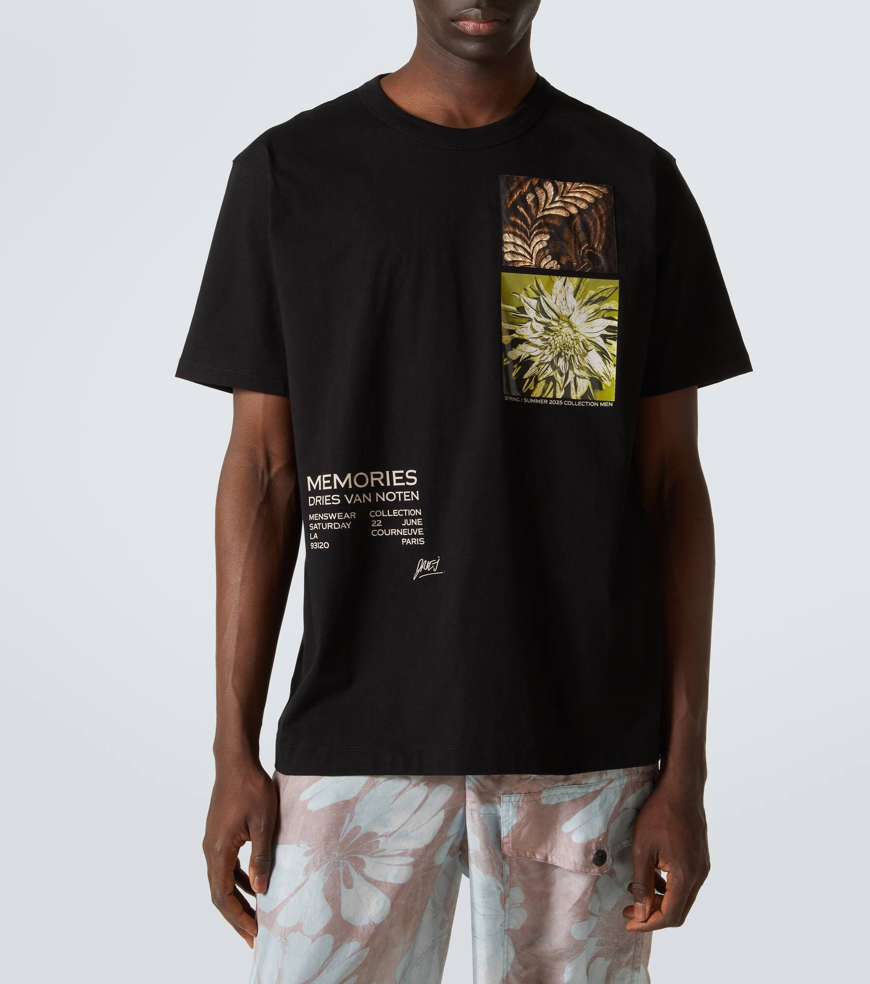 Printed cotton jersey T-shirt - 3