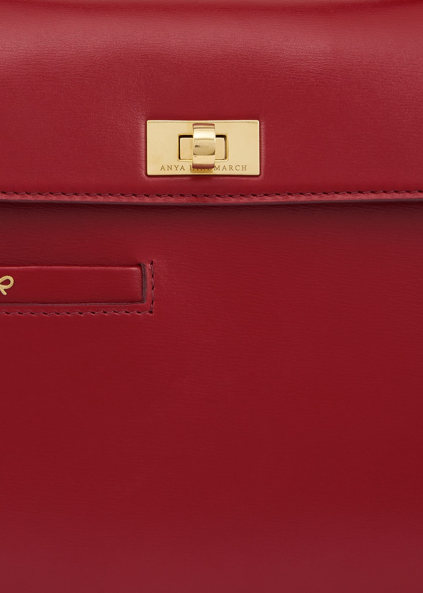 Mortimer Shiny Leather Top-Handle Bag - 4