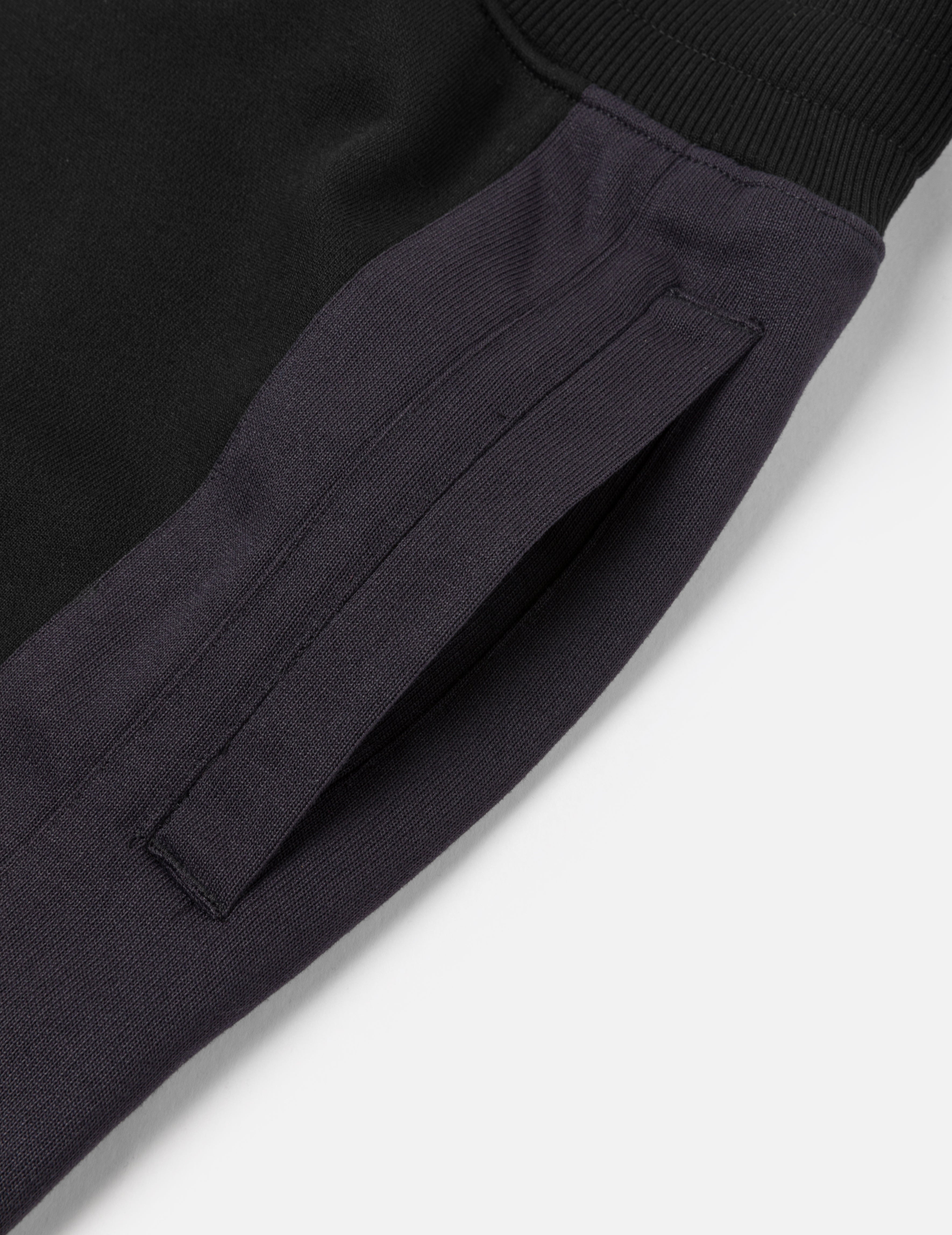 Panel Blocking with Colorful Logo Print Relax Fit Sweatpants - 7
