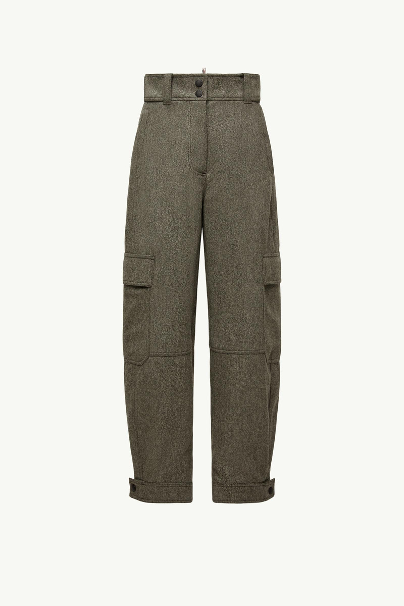 Wool Gabardine Cargo Pants 1