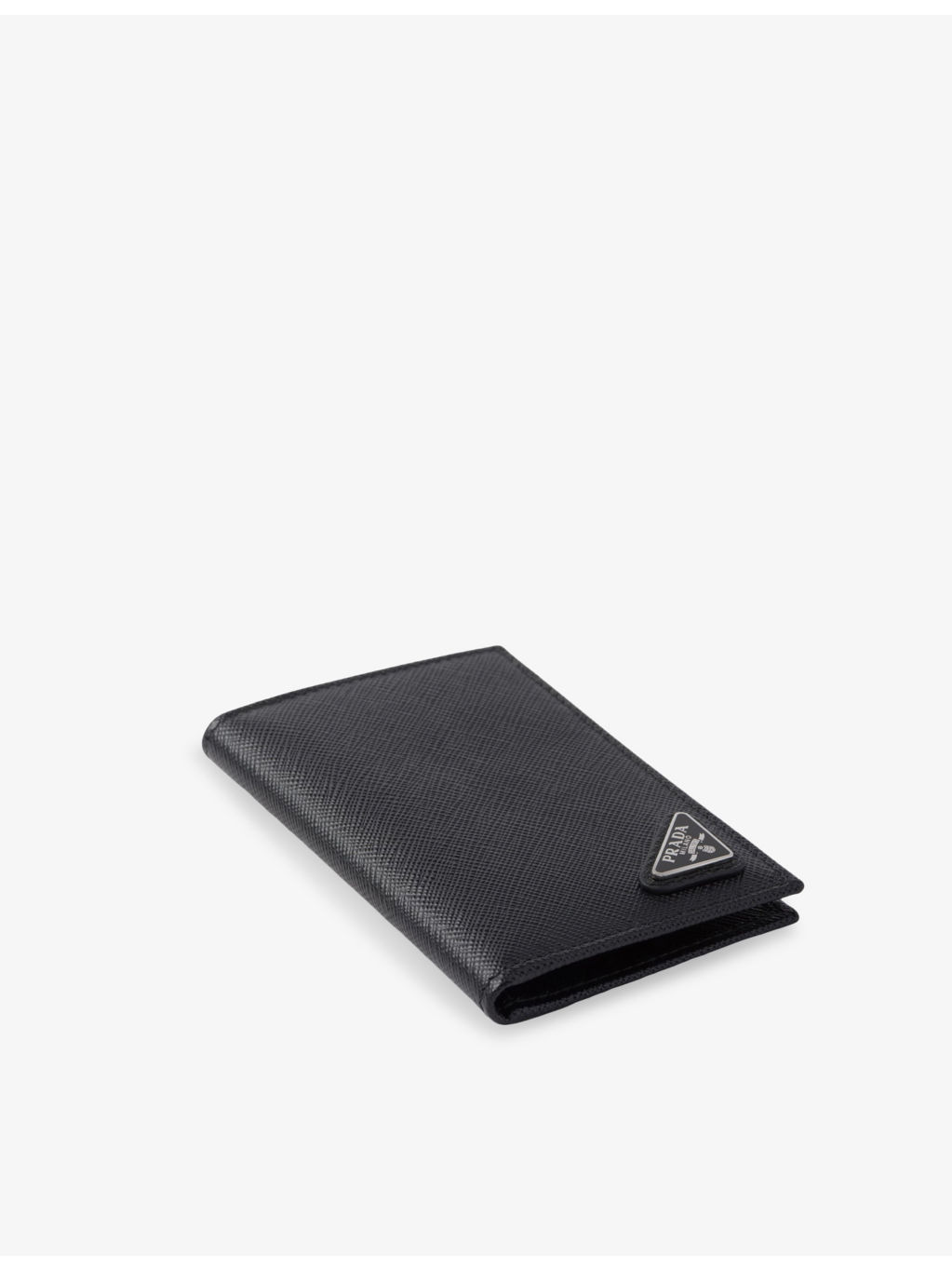 Logo-plaque leather bifold wallet - 5