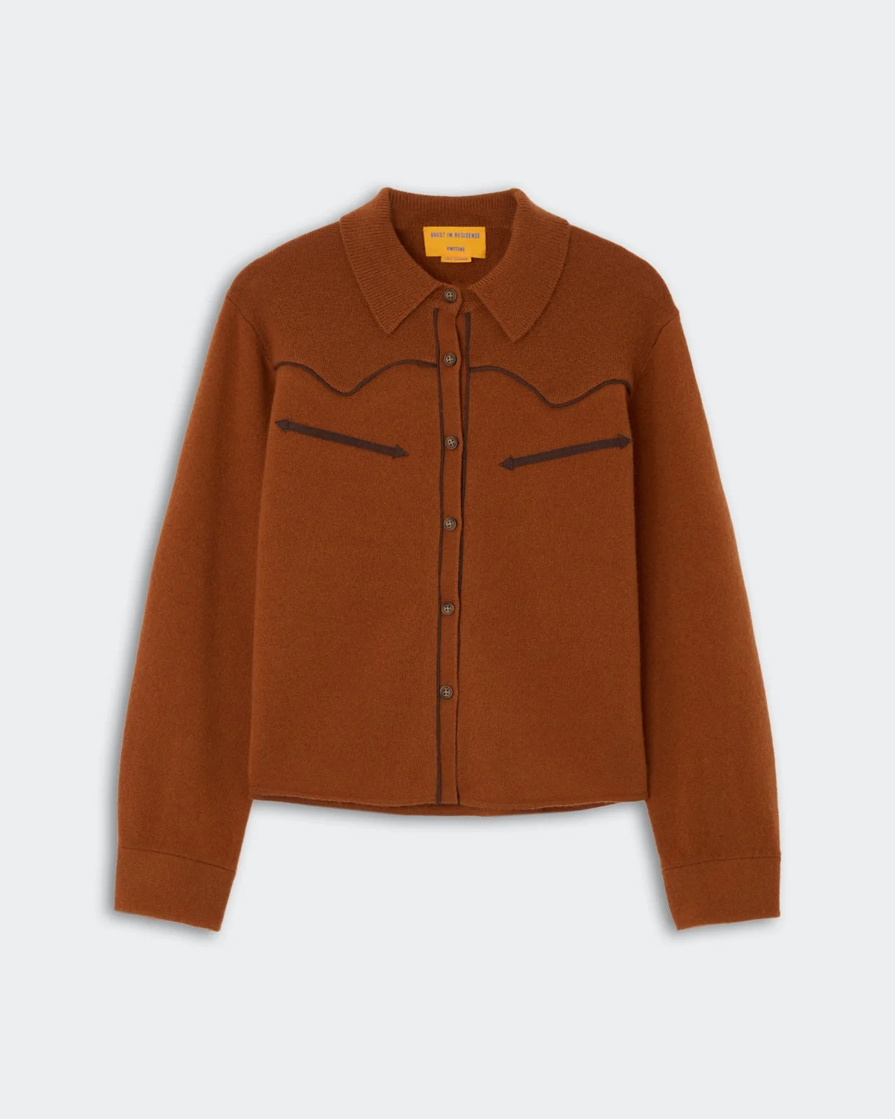 Cropped Western Shirt - 1