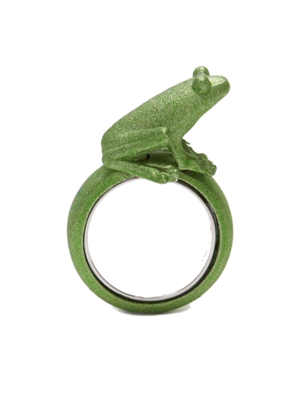 Frog textured-finish ring - 1