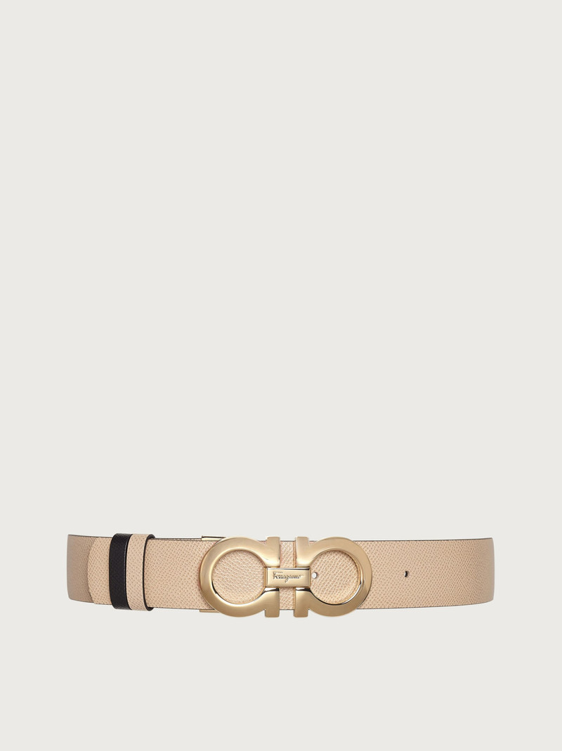 Reversible and adjustable Gancini belt 1