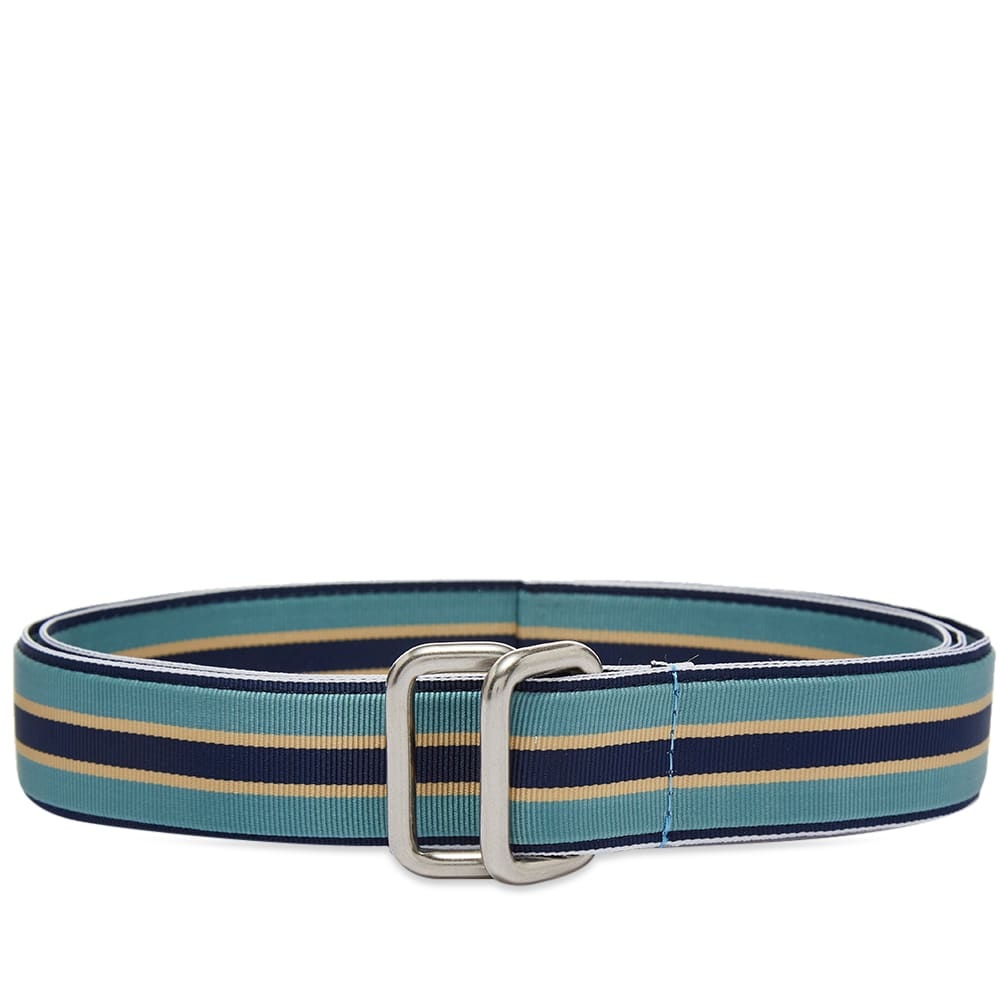 Beams Plus Grosgrain Tape Double Ring Belt - 1