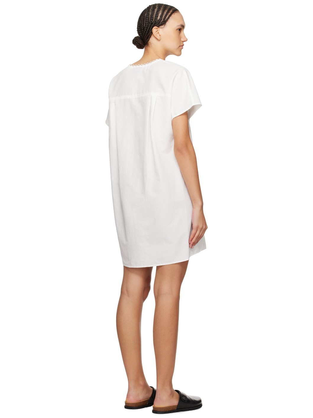 White Esme Minidress - 3
