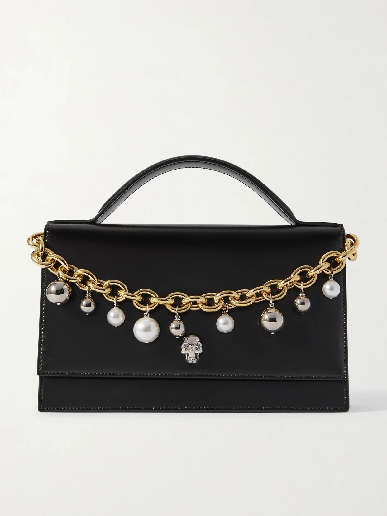 Skull Leather Clutch - 1
