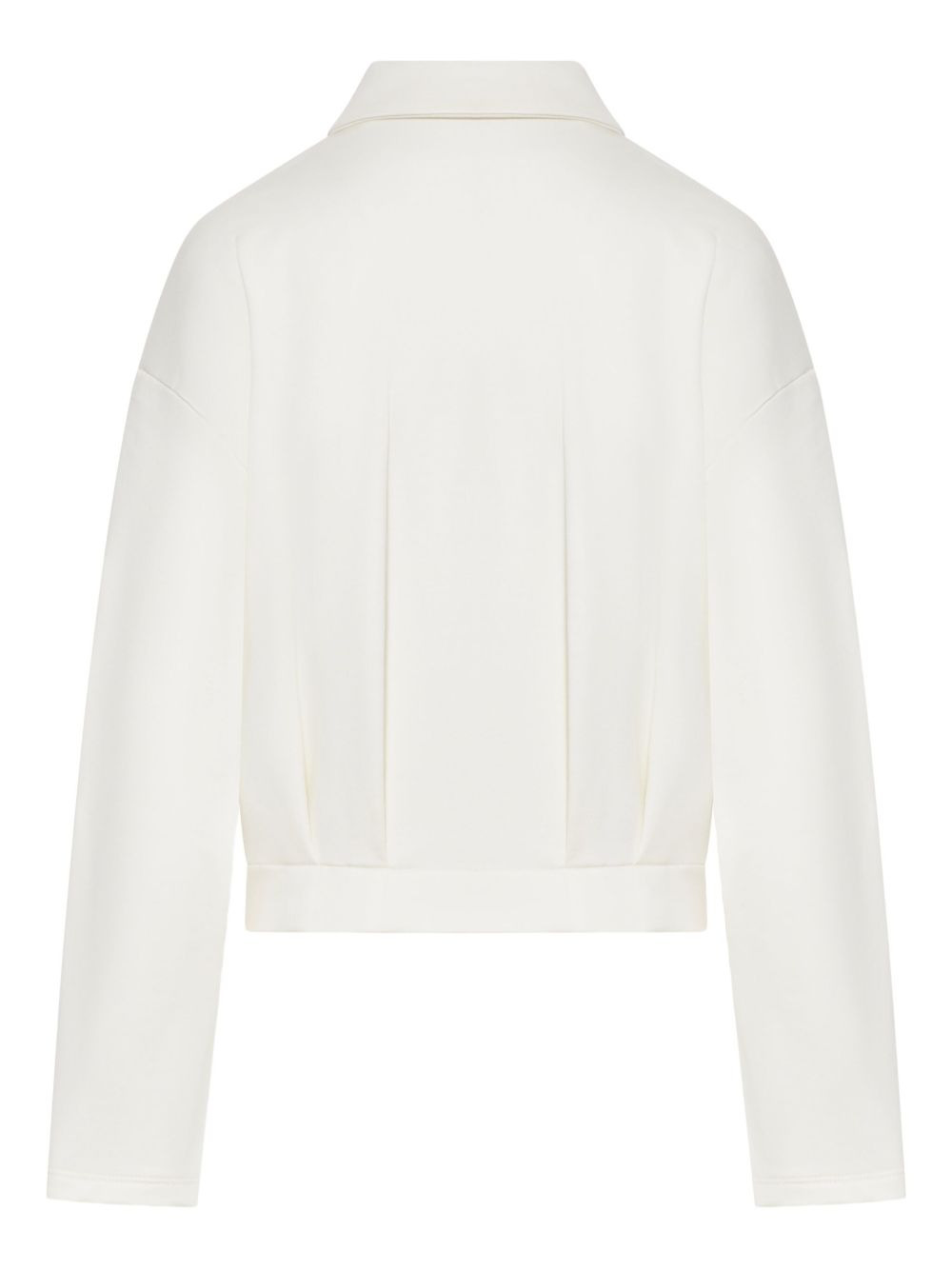 shirt-collar zip-front jacket - 2