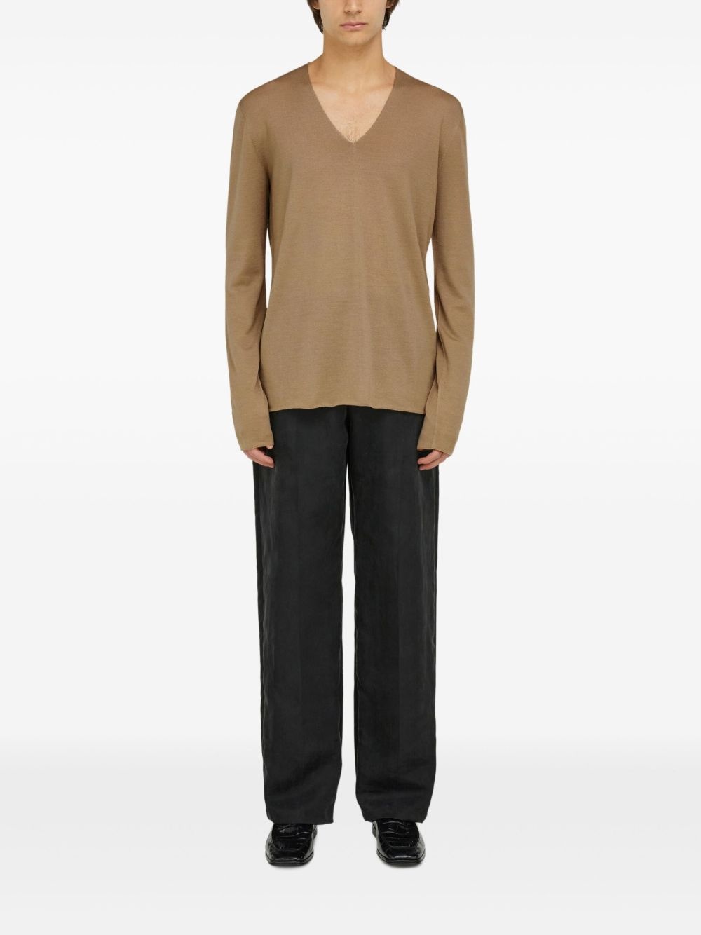 seamless knitted sweater - 2