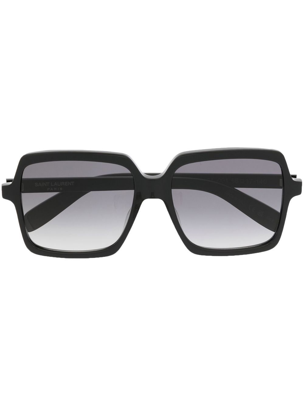 oversize-frame sunglasses - 1