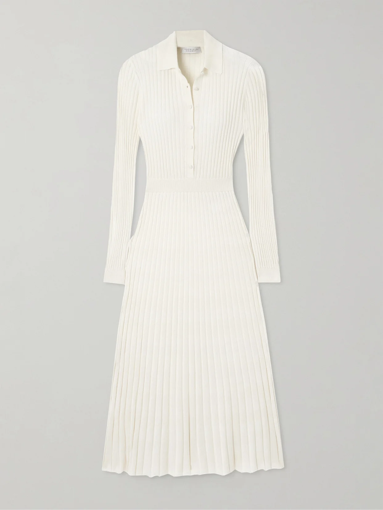 Ardor Ribbed Cashmere And Silk-blend Midi Dress - 1
