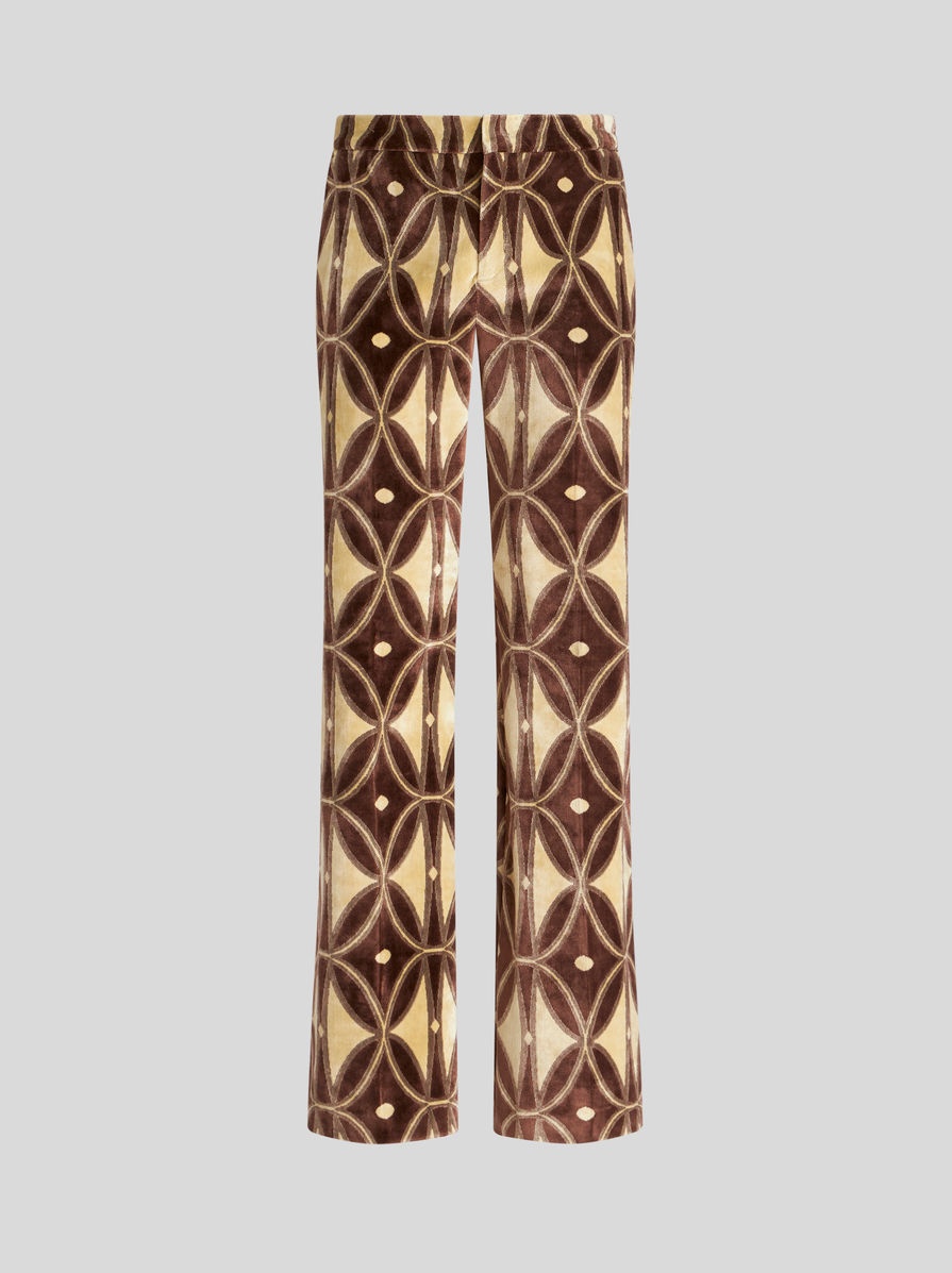 JACQUARD TROUSERS - 1