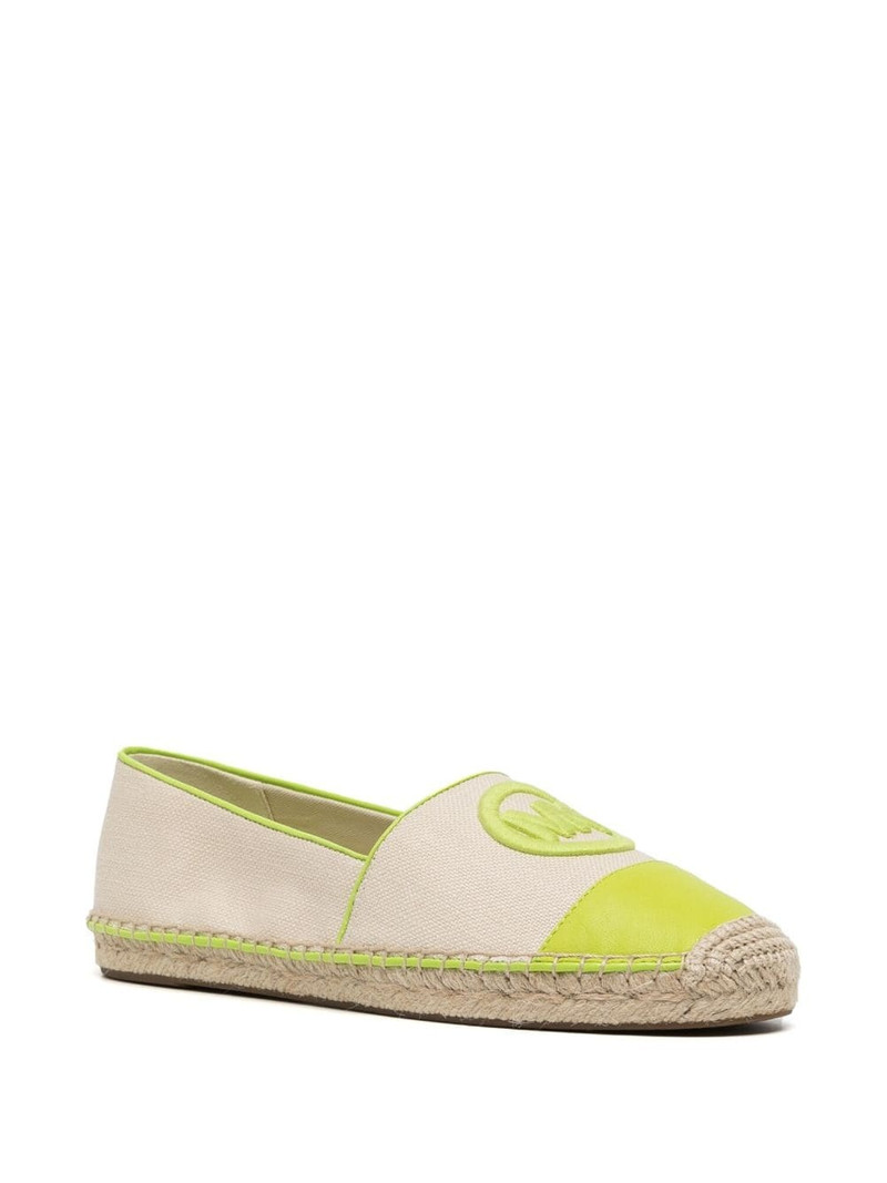 MICHAEL KORS Kendrick logo-embossed espadrilles outlook