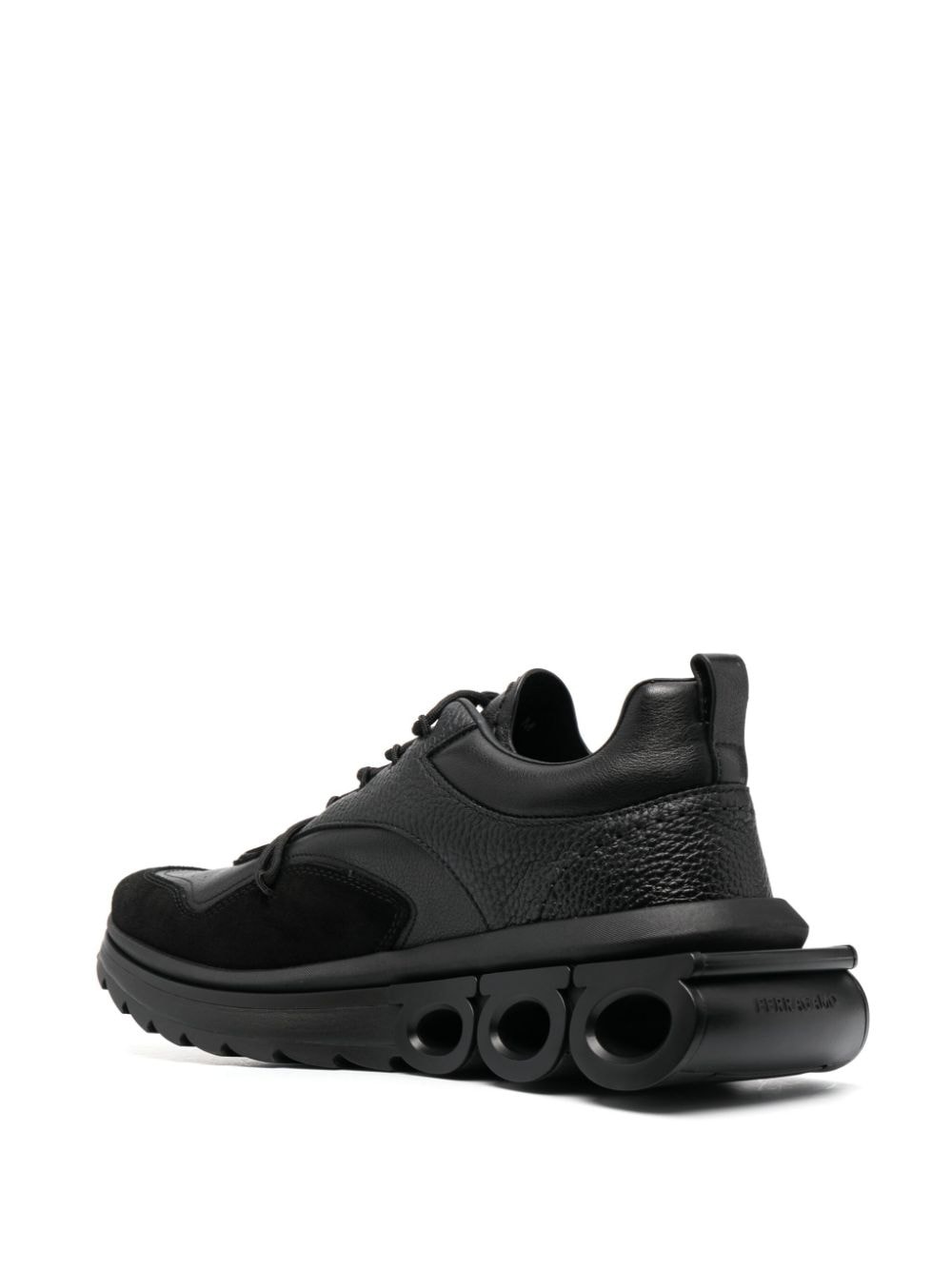 Running leather sneakers - 3