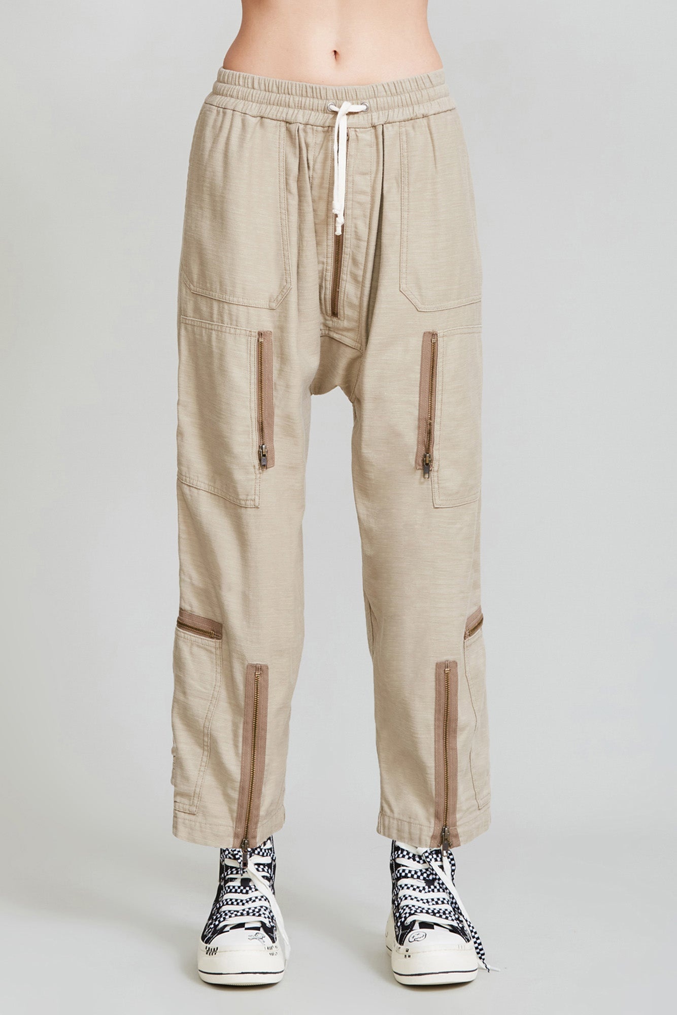 FLIGHT PANT - KHAKI - 1