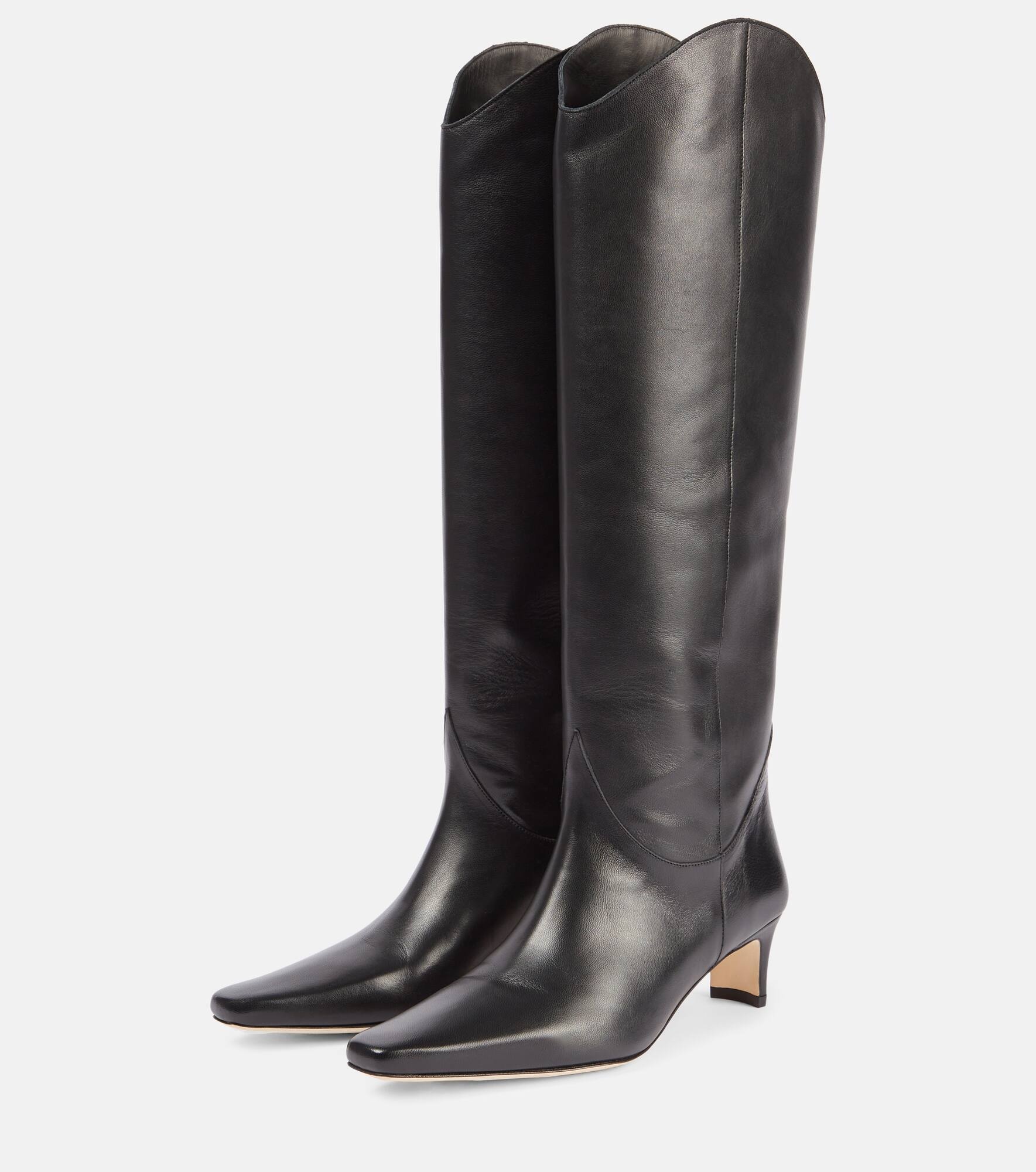 Western Wally 55 leather cowboy boots - 4