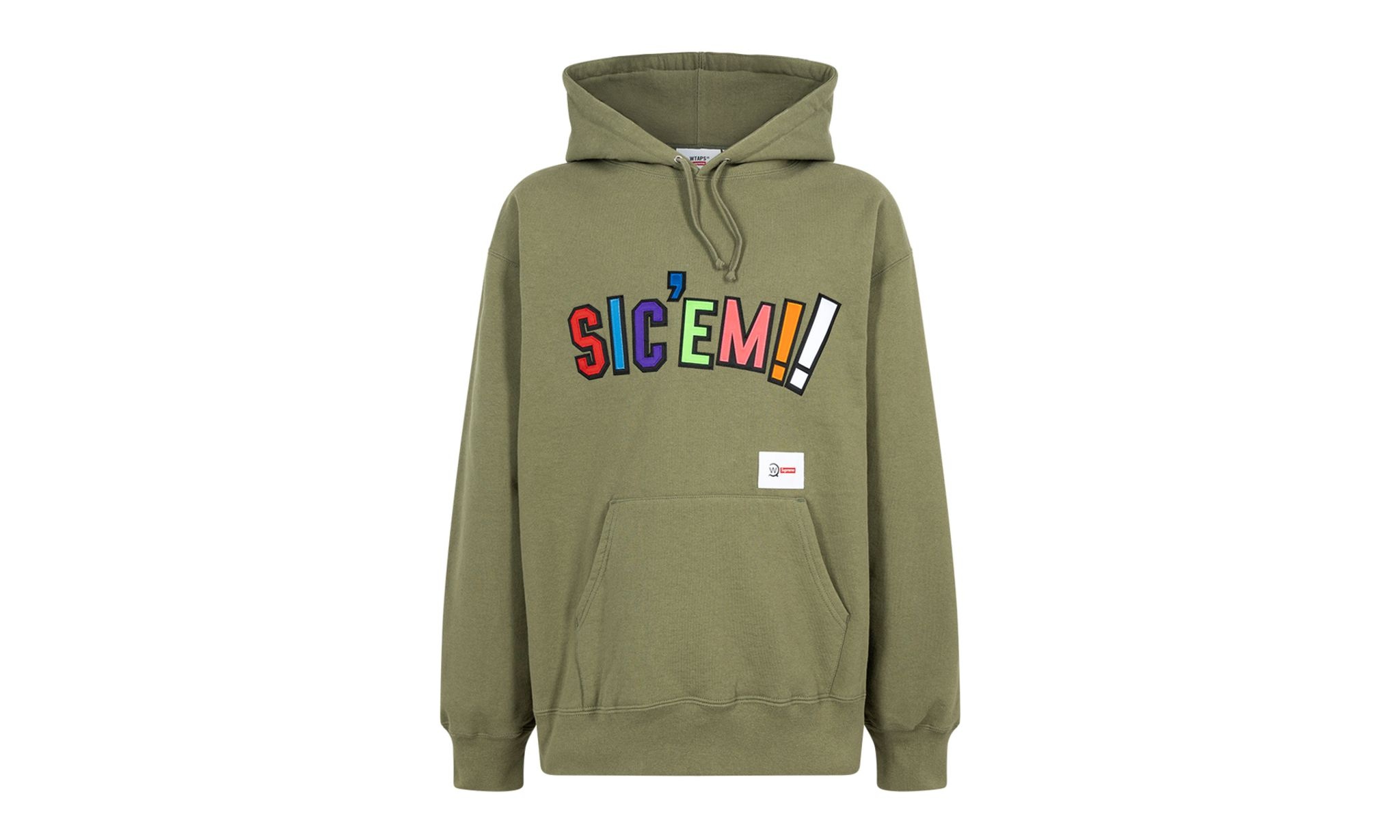 WTAPS Sic'em! Hoodie "FW 21" - 1