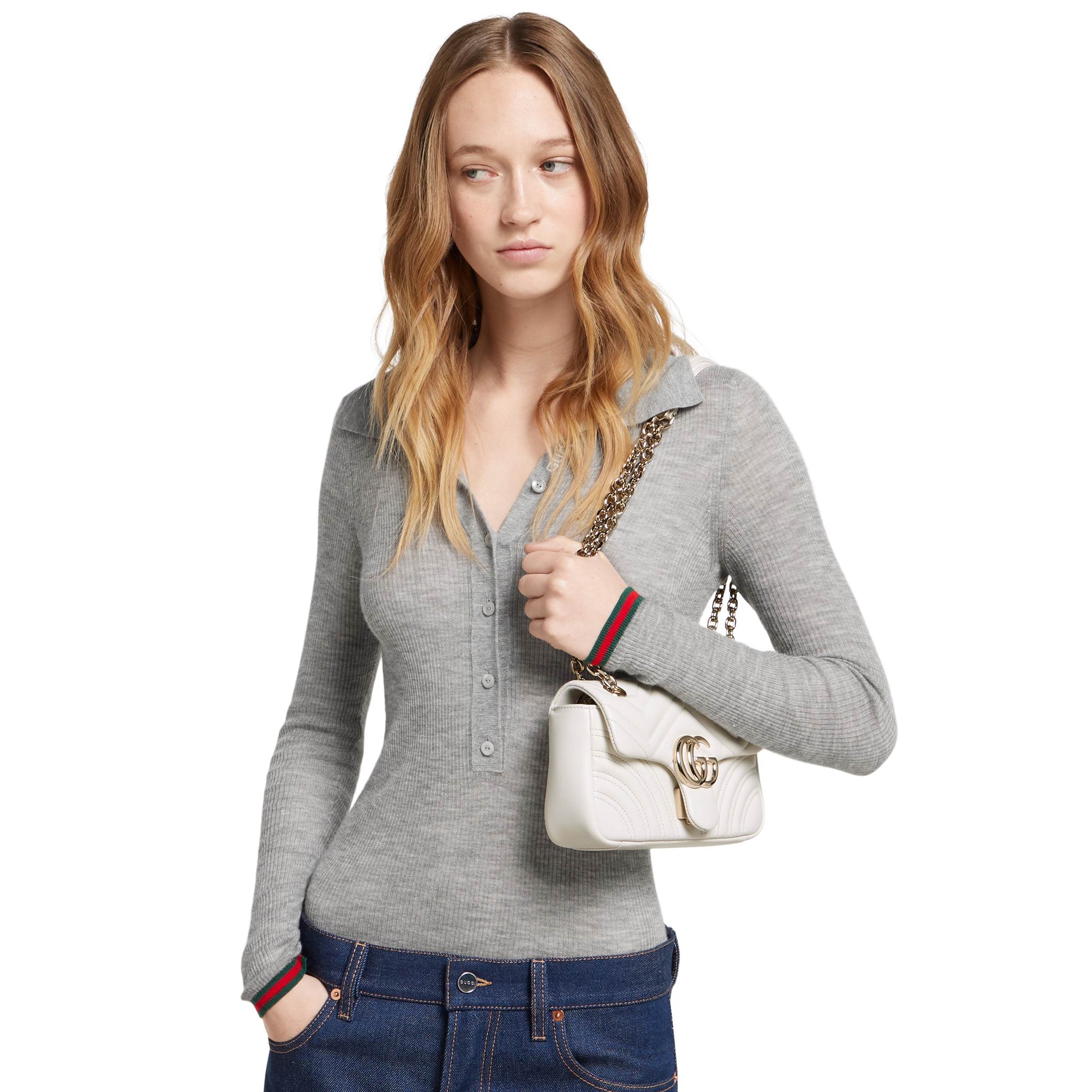 GG Marmont small shoulder bag - 3