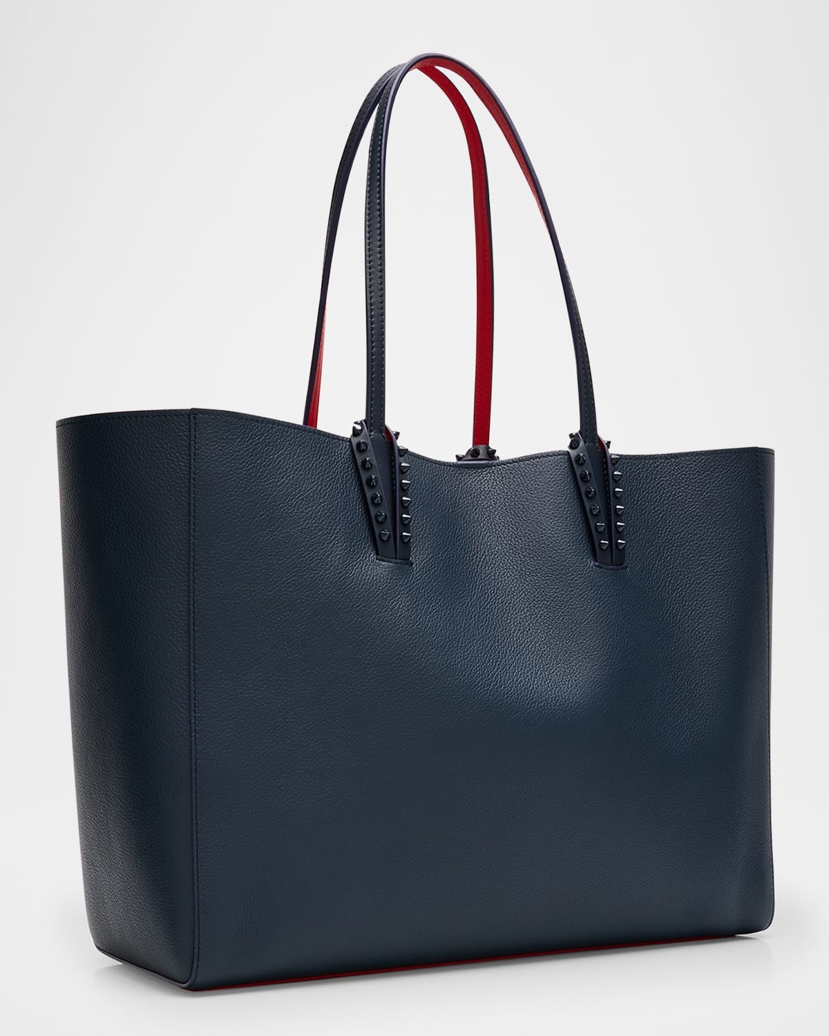 Cabata Soft Large Tote Bag in Grained Leather - 3