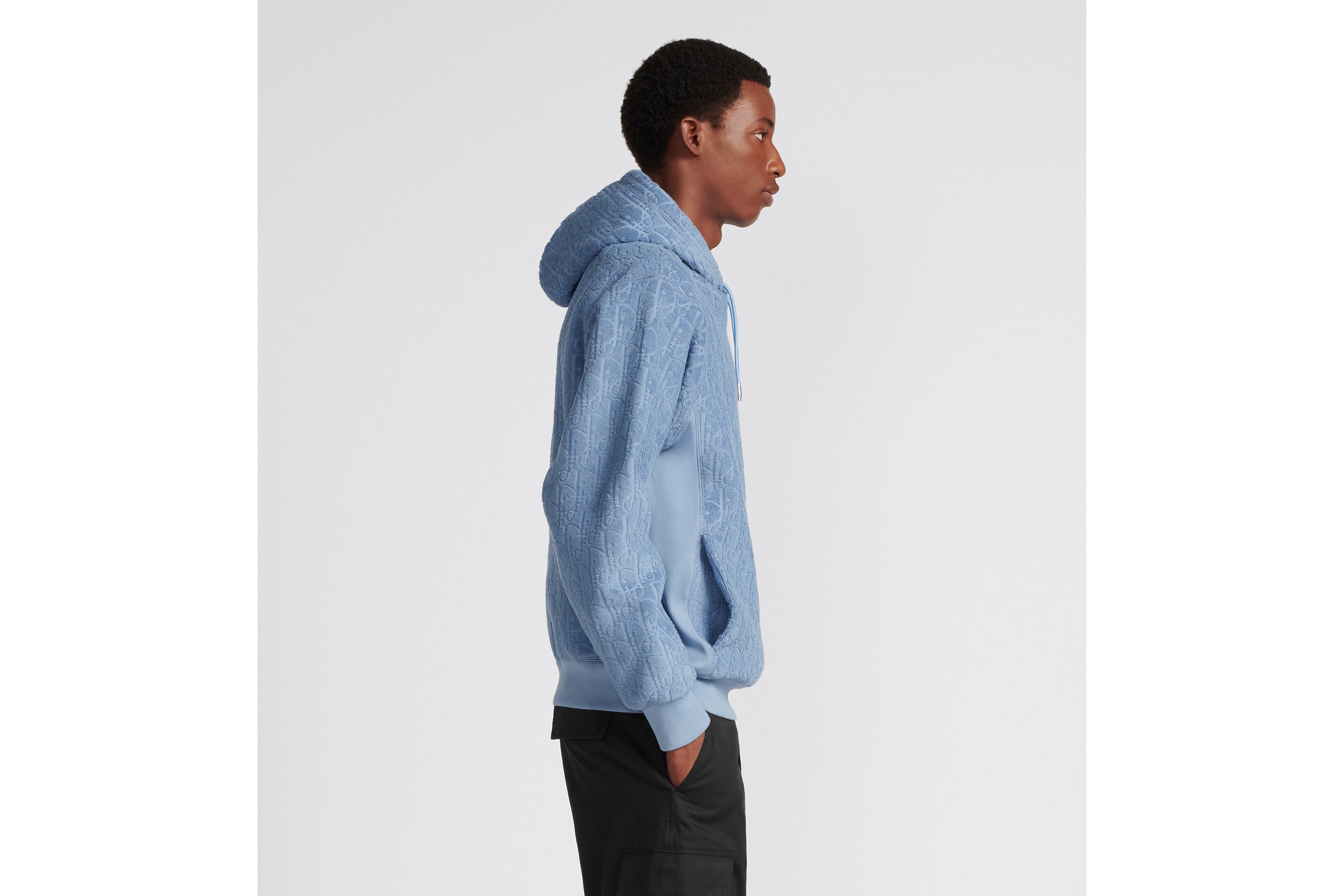 Dior Oblique Relaxed-Fit Hooded Sweatshirt - 5