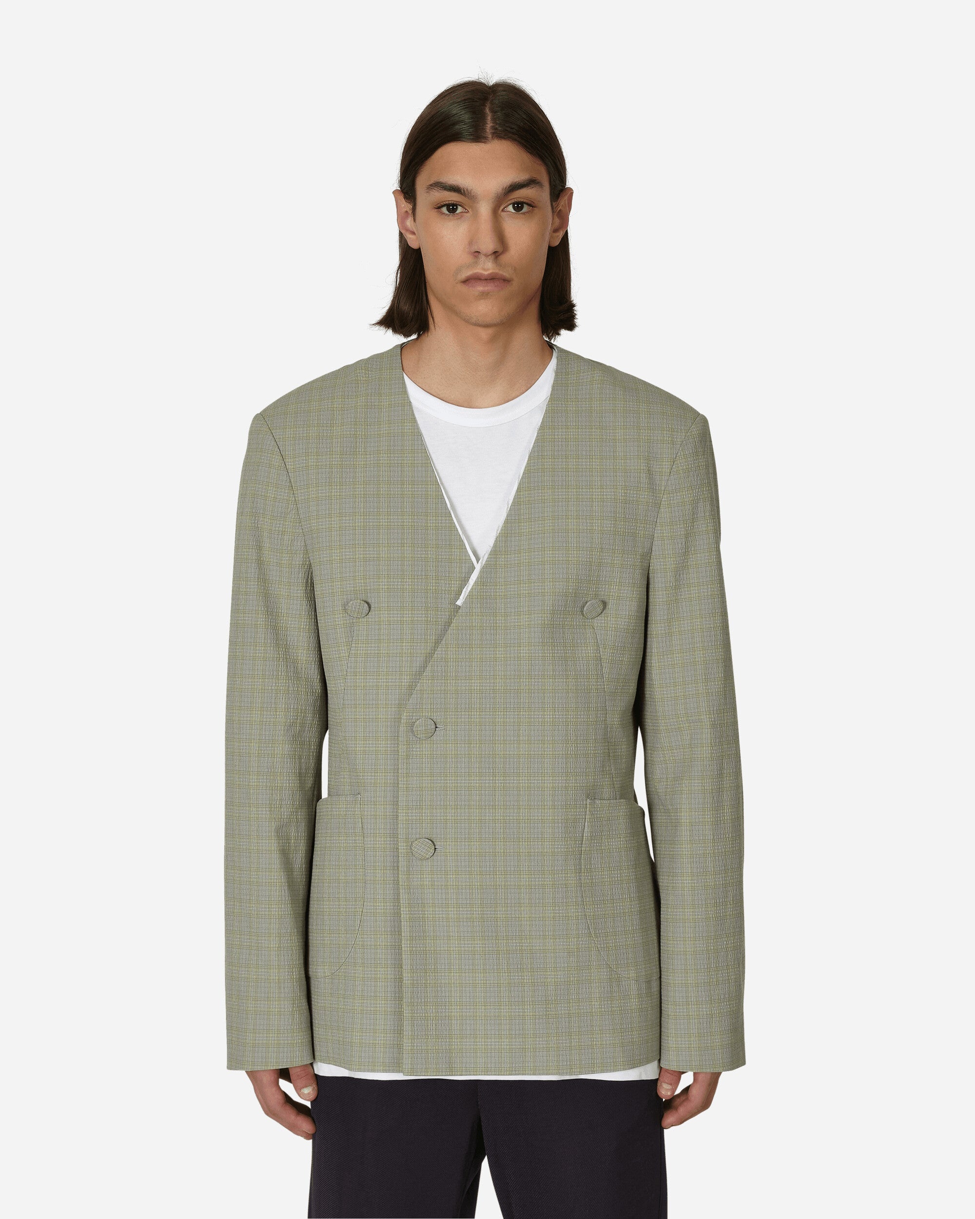 Oma Reversible Blazer Stone Yellow - 1