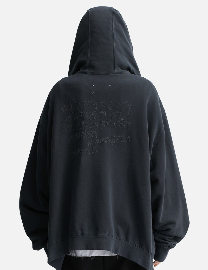 Maison Margiela EMBROIDERED LOGO HOODIE outlook