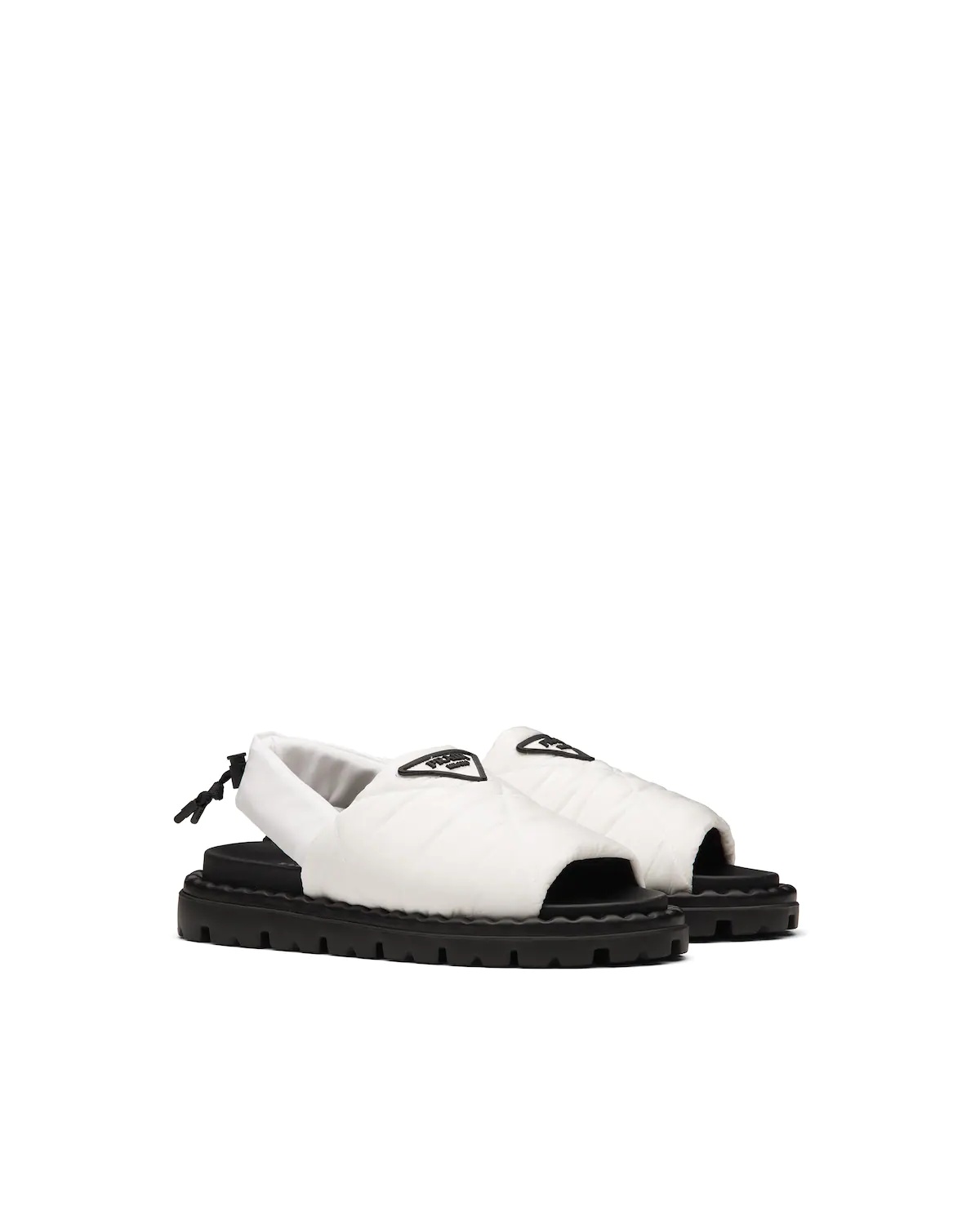Padded nylon sandals - 2