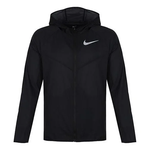 Nike WindRunner Running Sports Windproof Jacket Black AR0258-011 - 1