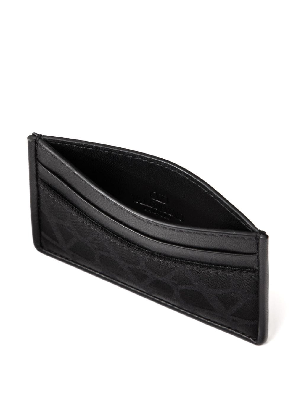 Toile Iconographe leather cardholder - 4