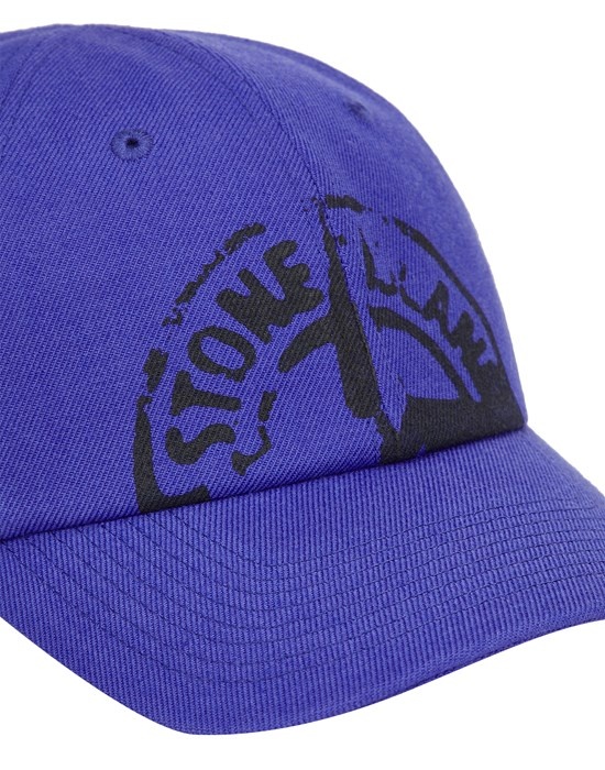 99875 ‘STAMP’ PRINT ULTRAMARINE BLUE - 3