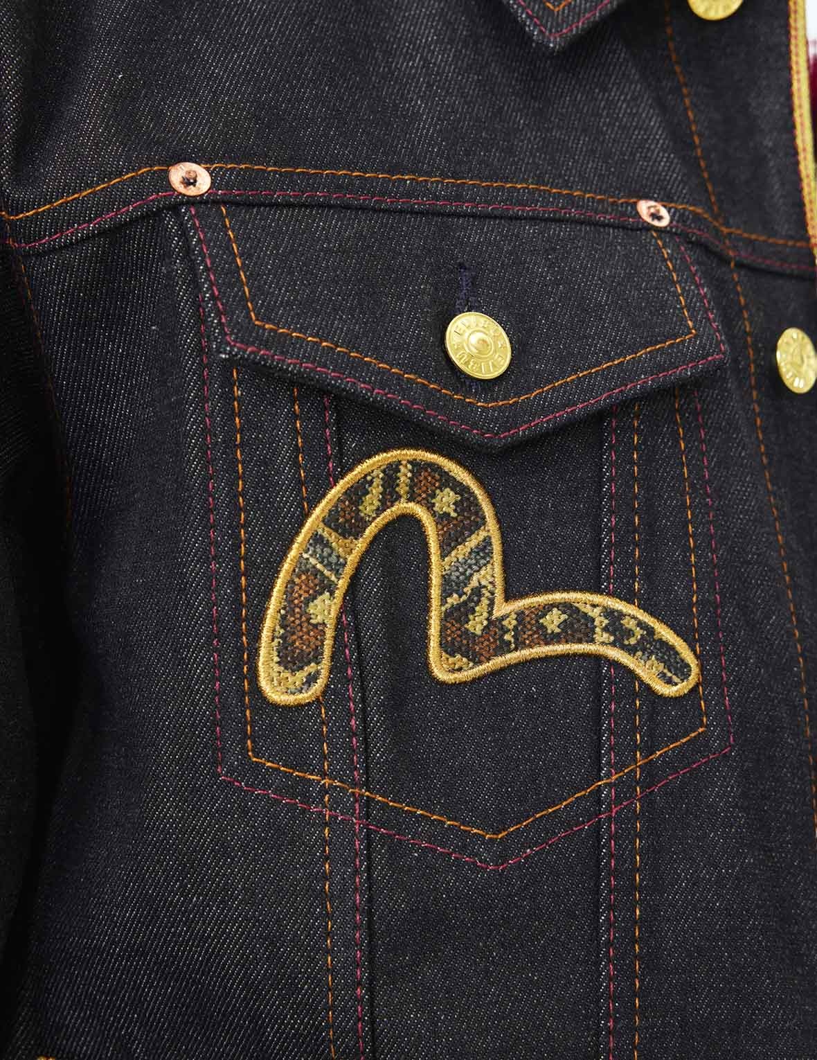 2024 Limited Edition Year of the  Snake Relax Fit Denim Jacket - 8
