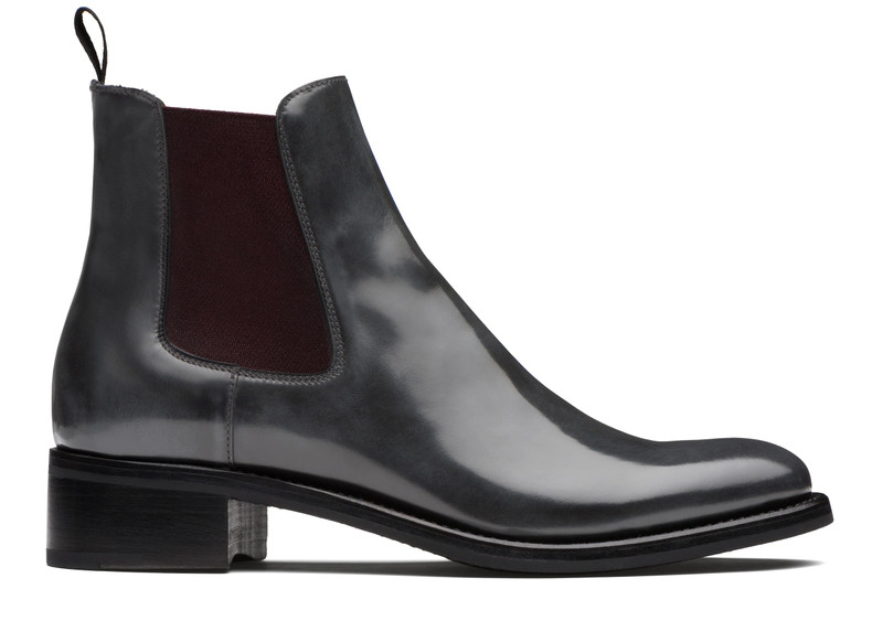 Monmouth 40
Polished Fumè Chelsea Boot Asphalt 1