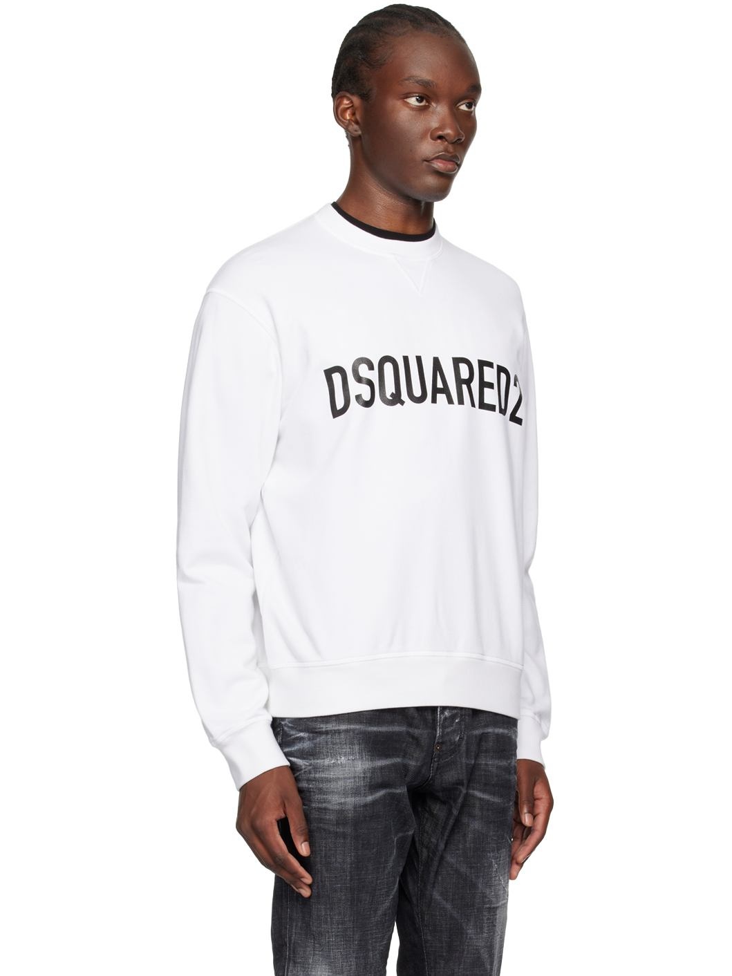 White Cool Fit Sweatshirt - 2