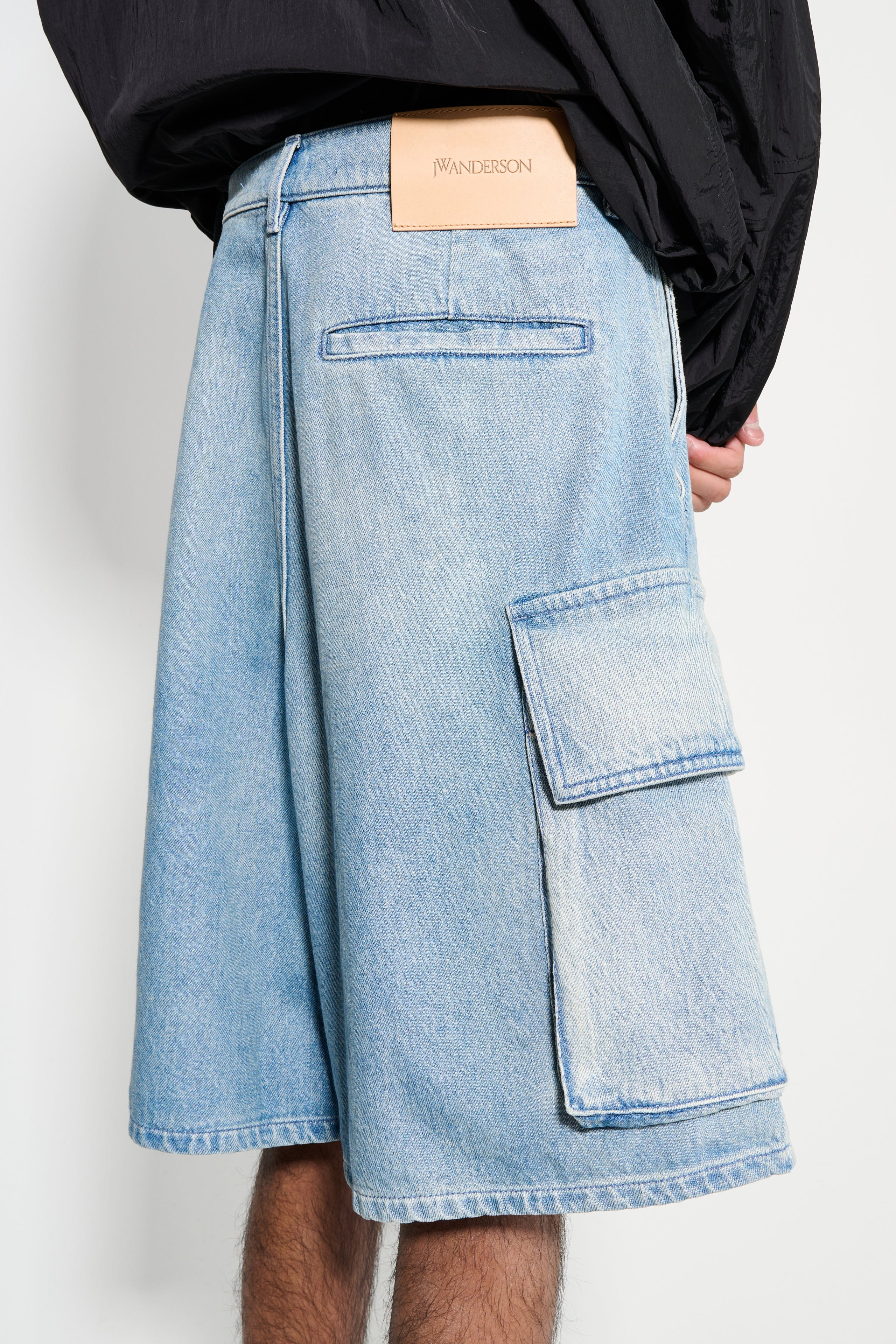 JW ANDERSON CARGO SHORTS LIGHT BLUE - 3