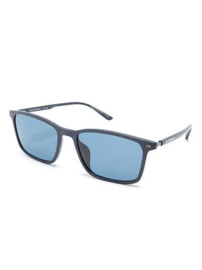 EMPORIO ARMANI rectangle-frame sunglasses outlook