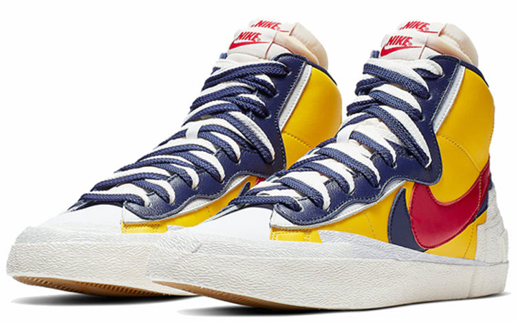 Nike sacai x Blazer Mid 'Maize Navy' BV0072-700 - 3