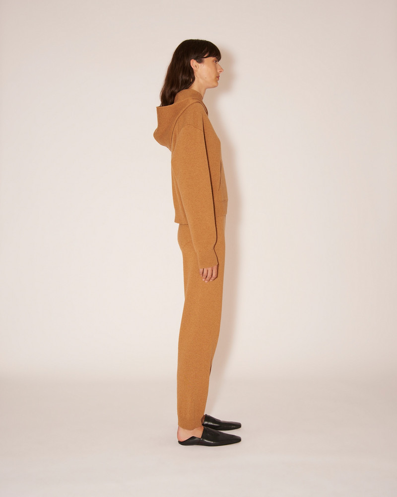 Nanushka YLIA - Cashmere-blend track pants - Camel outlook