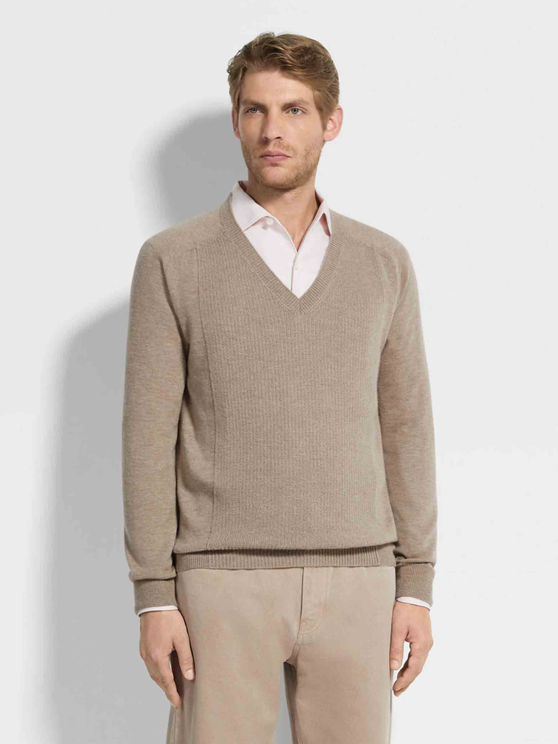 V-NECK SWEATER - 2