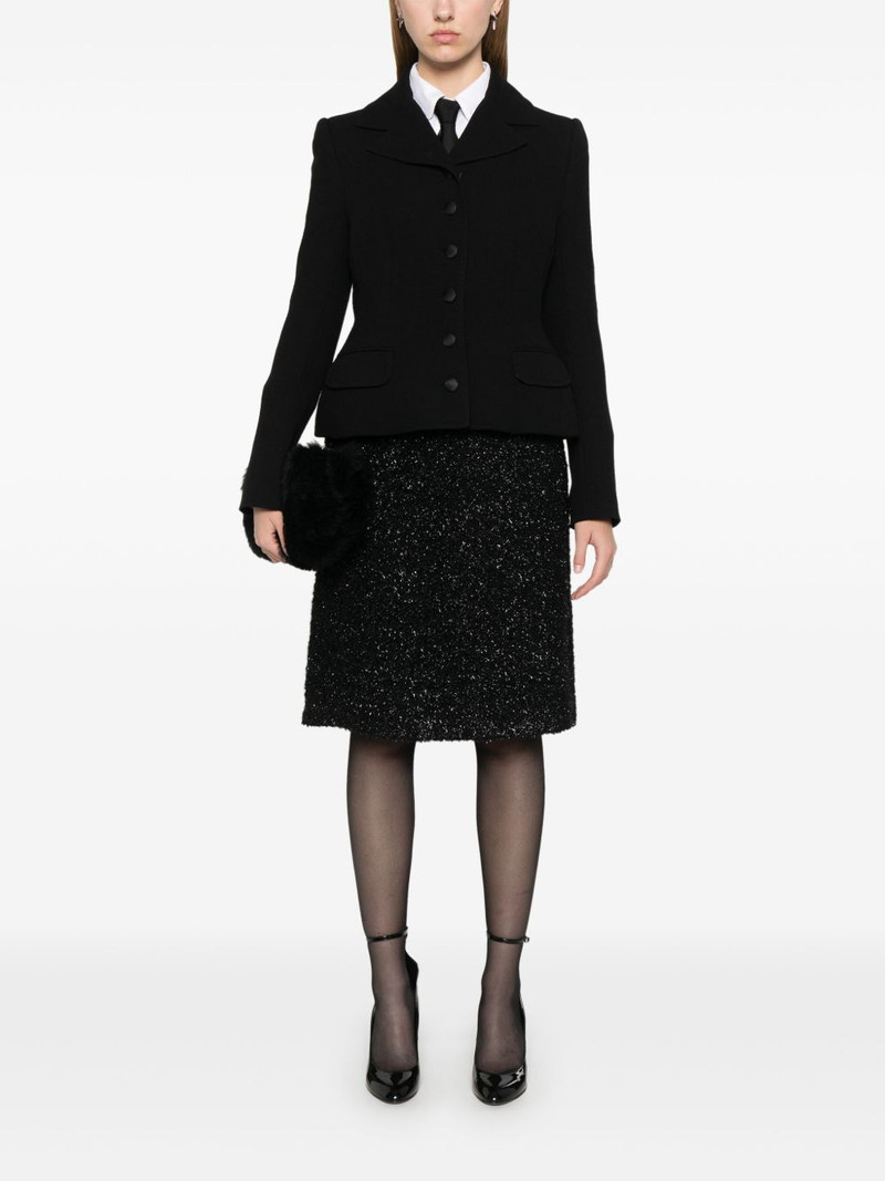 Dolce & Gabbana crepe blazer outlook