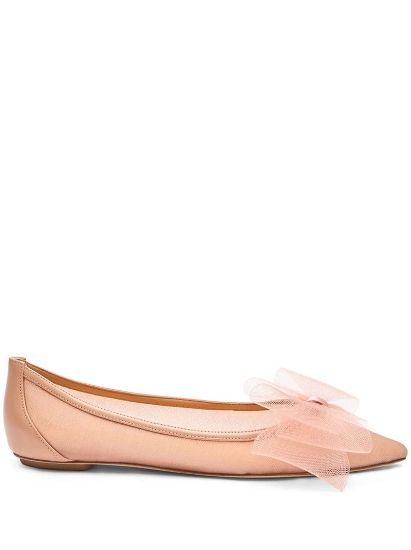 leather ballerina shoes 1