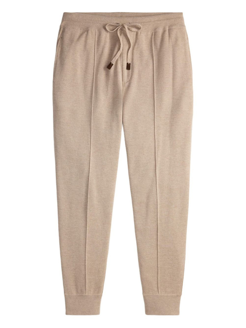 knitted jogger trousers 1